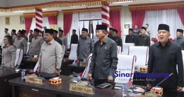 DPRD Lampung Selatan Gelar Rapat Paripurna Perdana Tahun 2023