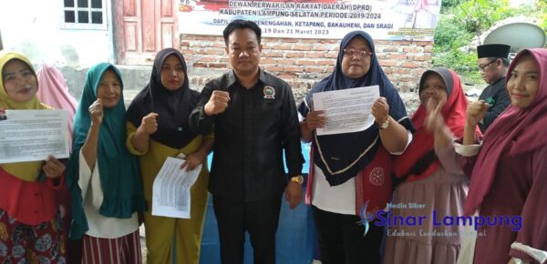 Anggota DPRD Lampung Selatan Fraksi Gerindra Sosialiasi IPWK di Bakauheni