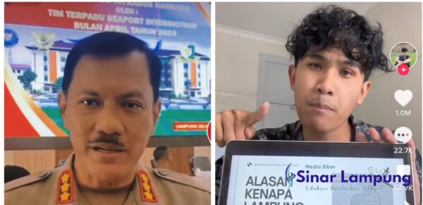 Polisi Sebut TikTokers Bima yang Kritik Pembangunan di Lampung Tidak Dilaporkan