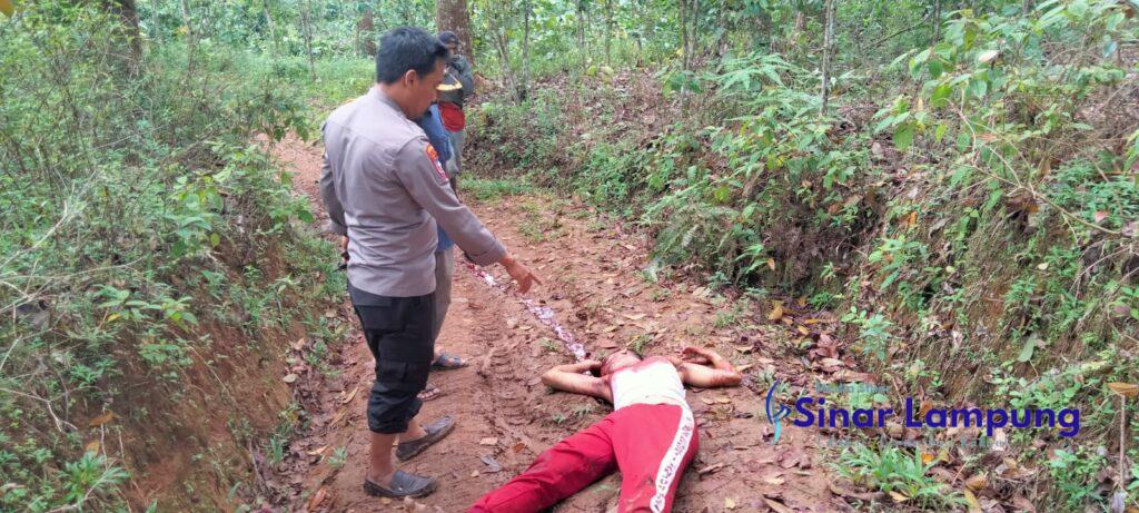Pria Tewas di Jalan Setapak Kebun Desa Sinarjaya Ternyata di Bantai Kakak Ipar