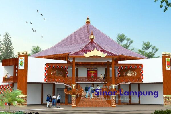 Gedung Budaya Senilai Rp19,6 Miliar di Lampung Barat Diresmikan November 2022 Kini Sudah Rusak?