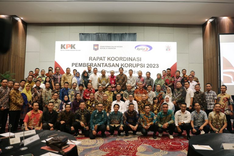 Pemprov Lampung Jadi Tuan Rumah Rakor Pemberantasan Korupsi