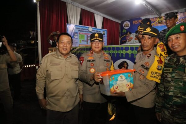 Gubernur Arinal bersama Forkopimda Pantau Malam Takbir Idul Fitri 1444 H