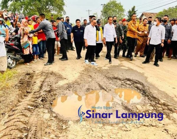 Kementerian PUPR Sebut Pemprov Lampung Tidak Mampu Perbaiki Jalan Rusak