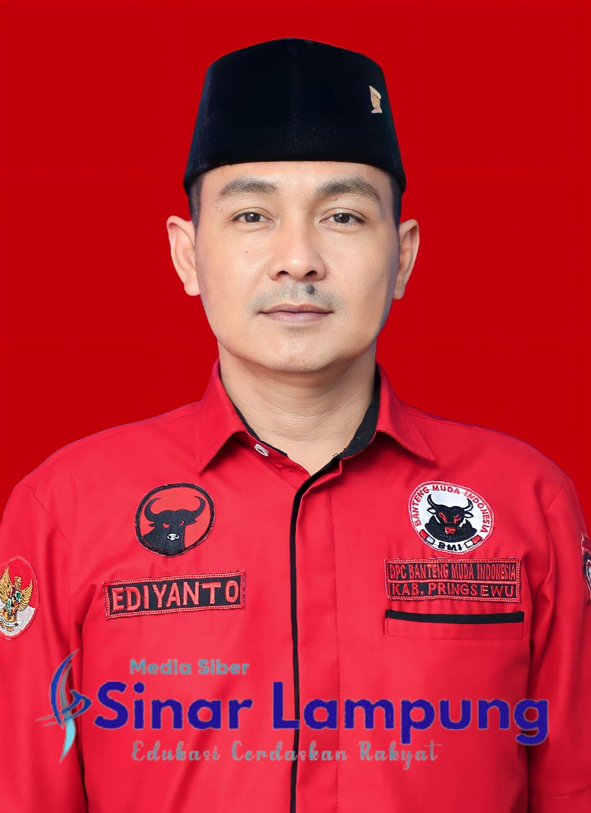 Ediyanto Caleg PDI-P Dapil Dapil 5 Sosok Sederhana Peduli dan Merakyat