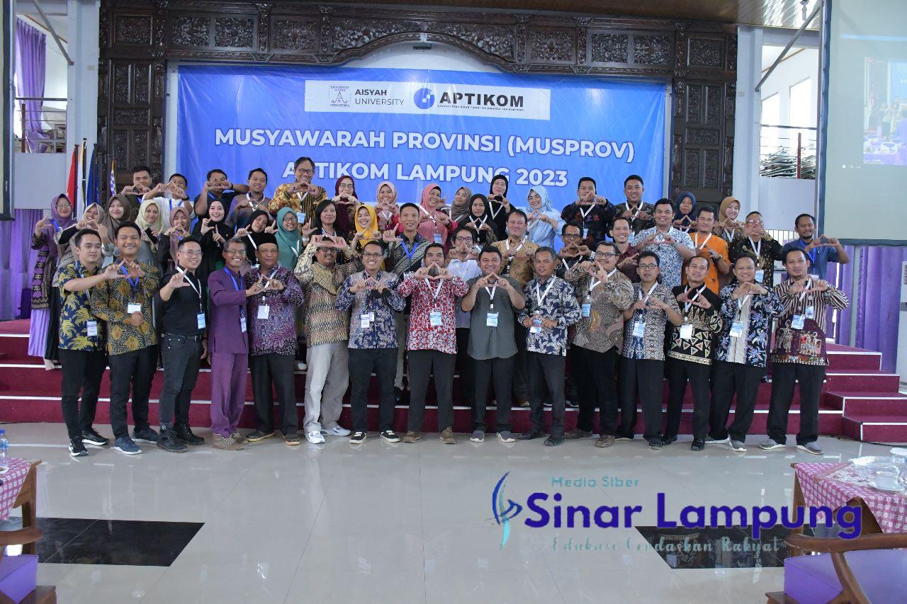 Dr. (Can) Zulkifli, S.T., M.Kom., Terpilih Sebagai Ketua APTIKOM Lampung Periode 2023 – 2028