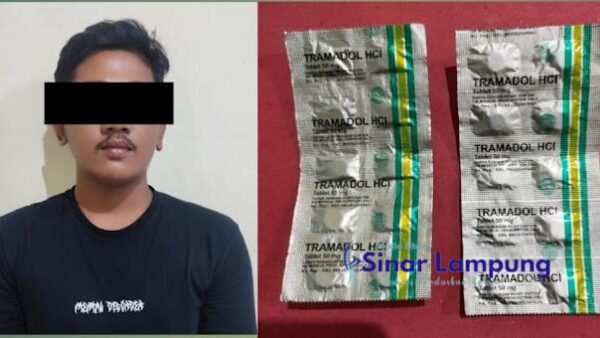 Kasus Peredaran Narkotika di Kota Metro Kembali Terungkap Kali Ini Ada Petani yang Nyambi Jualan Tramadol