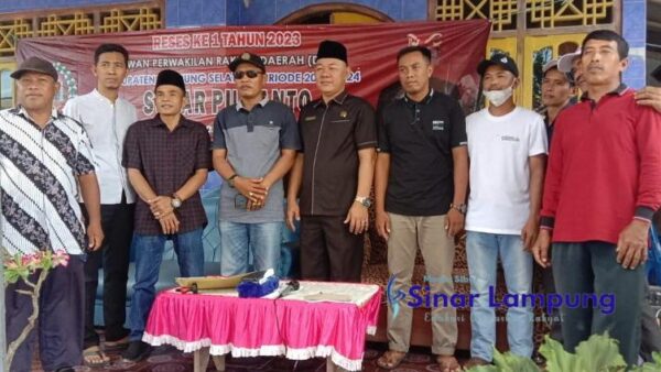 Anggota DPRD Lampung Selatan Suhar Pujianto Reses di Desa Tanjung Jaya