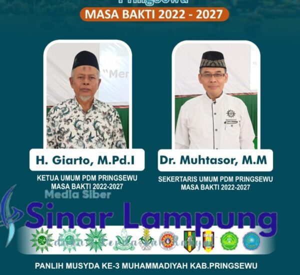 Musda ke-3 Muhammadiyah dan Aisyiyah Pringsewu Resmi Ditutup