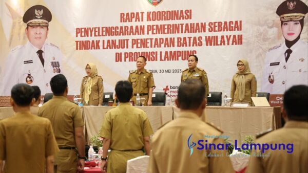 Pemprov Lampung Kembali Bicarakan Soal Penetapan Batas Wilayah
