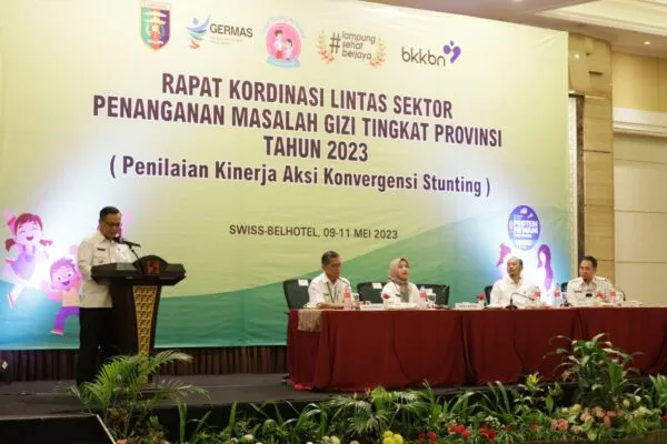 Aksi Konvergensi Penurunan Stunting Kabupaten/Kota 2023, Gubernur Arinal: Stunting Turun Rakyat Berjaya