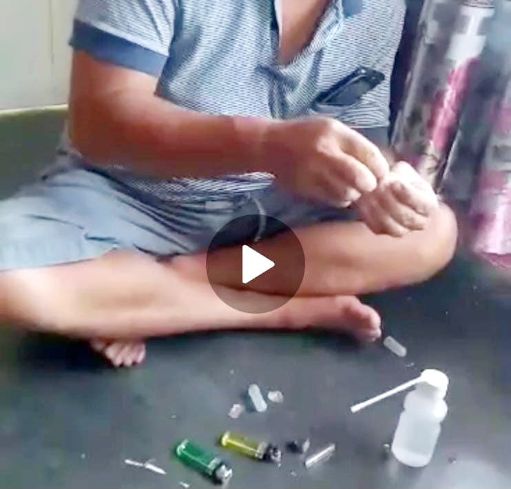 Kades Viral Asik Nyabu Diperiksa Polres Tulang Bawang Hasil Negatif Narkoba dan Vidio Lama