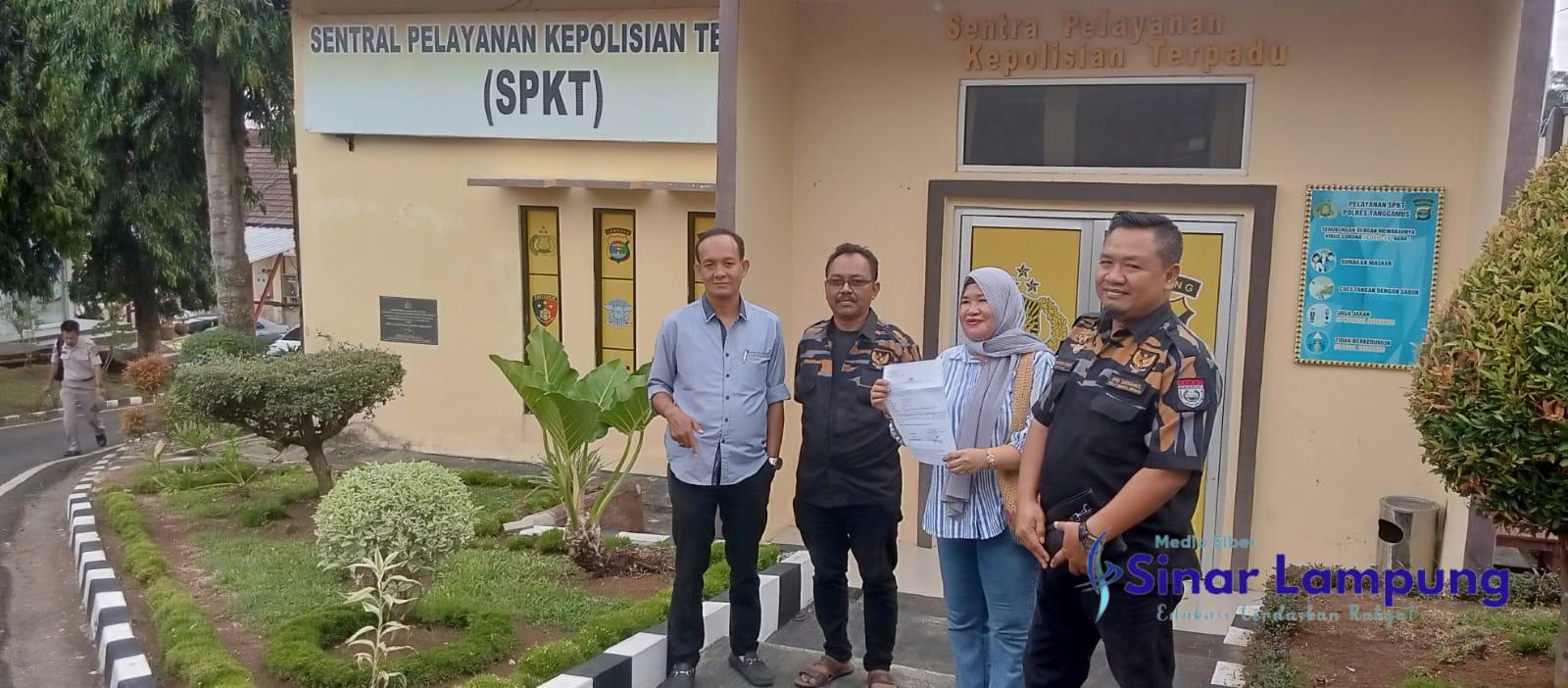 Oknum ASN Tanggamus Dilaporkan Dengan Dugaan Penipuan dan Penggelapan