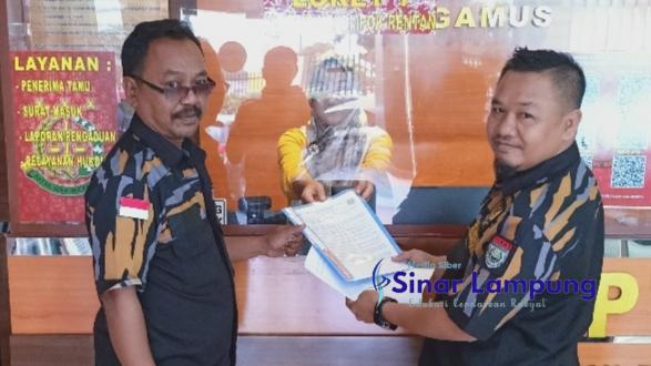 Ormas Pekat IB Resmi Lapdu Dirut RSUD Batin Mangunang ke Kejaksaan Negeri Tanggamus