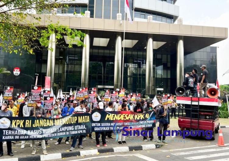 AMPL Dorong KPK Usut Dugaan Gratifikasi Lampung Utara