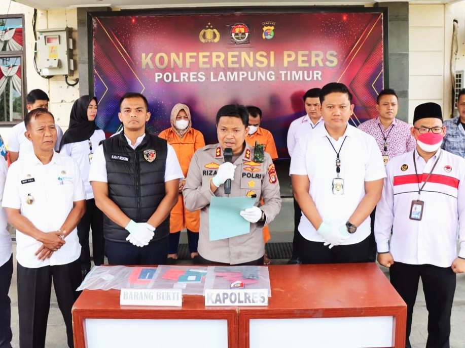 Polres Lamtim Bongkar Kasus TPPO