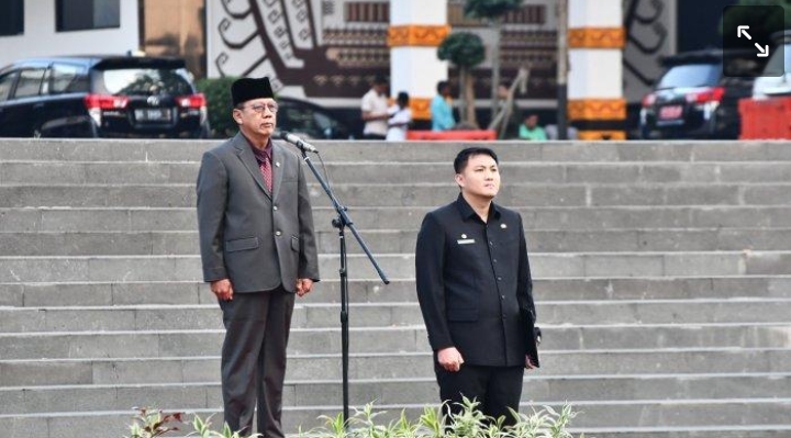 Ketua DPRD Provinsi Lampung Mingrum Gumay Hadiri Peringatan Hari Lahir Pancasila ke-78