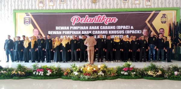 Ketua Granat Metro Lantik 500 Pengurus Anak Cabang Khusus