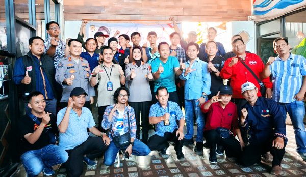 Kabid Humas Polda Lampung Undang Ngopi Bareng Wartawan