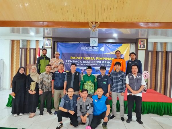 Lembaga Resiliensi Bencana Muhammadiyah Lampung Gelar Rapat Kerja Pimpinan