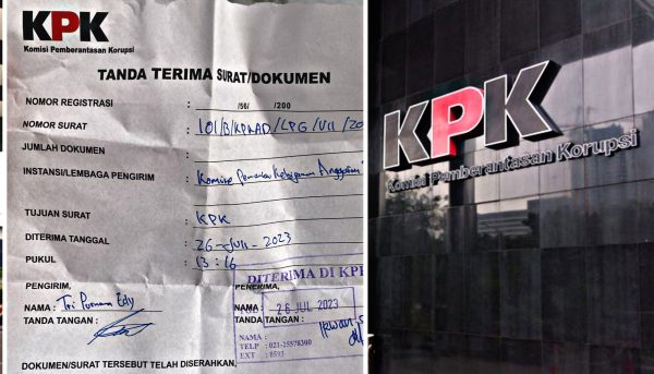 Dinas PUPR Tuba Dilaporkan ke KPK Atas Dugaan Korupsi Megaproyek Taman Seribu Bunga