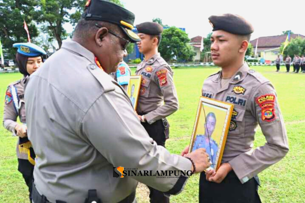 Kapolda Lampung Pecat Dua Bintara Polres Tulang Bawang