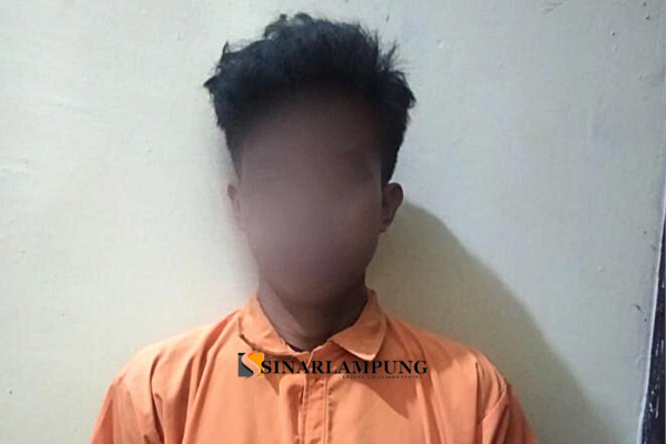 Maling Motor Di Marga Tiga, Pria Ini Ditangkap Polres Lamtim