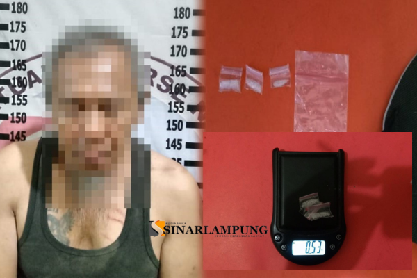 Jadi Bandar Sabu, Seorang Kakek Ditangkap Polisi