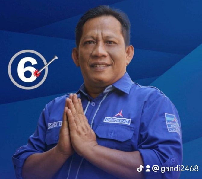 Caleg Partai Demokrat Lamsel Sambut Gembira Keputusan MA Tolak PK Moeldoko