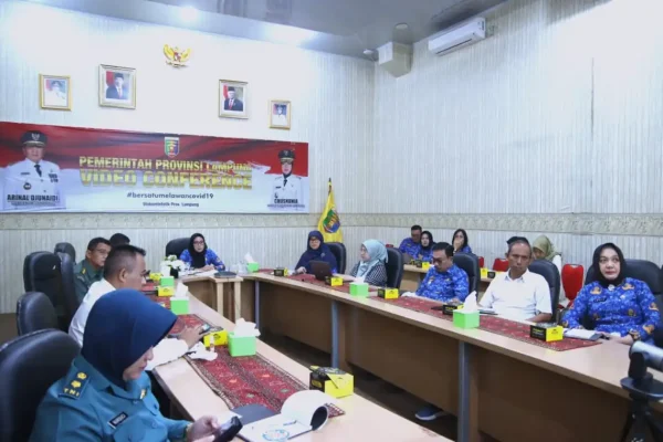 Rakor Inflasi Bersama Mendagri, Pemprov Lampung Terus Berkomitmen Dalam Pengendalian Inflasi Di Daerah