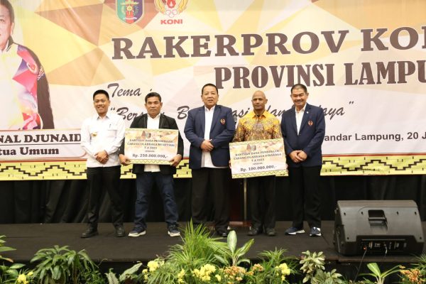 Gubernur Arinal Buka Rakerprov KONI Lampung