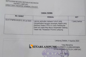 FMPB Laporkan PTPN 7 Ke Polda Lampung