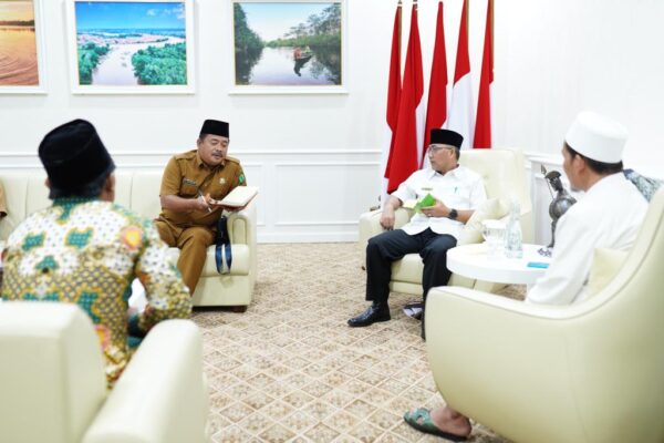 Temui Pj Bupati Apriyadi PC NU Muba Sampaikan Rencana Pelantikan