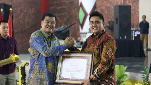 Pemkab Lampung Tengah Menggelar Acara Pisah Sambut Kapolres Lampung Tengah