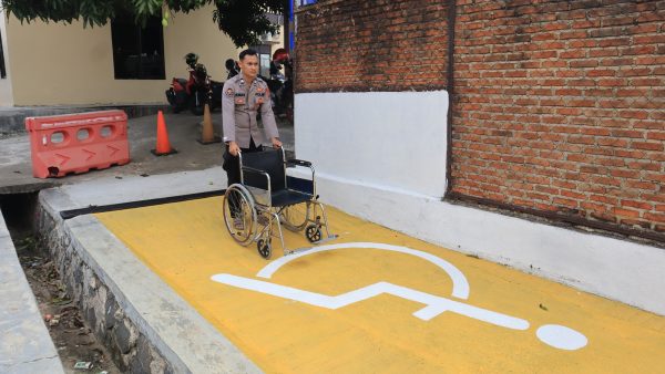 Polres Metro Sediakan Fasilitas Khusus Disabilitas
