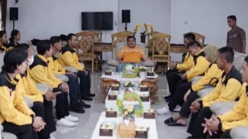 Musa Ahmad Terima Audiensi Altet Hapkido Lampung Tengah