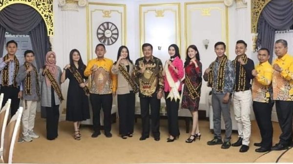 Audiensi Putri Otonomi Indonesia dan Muli Meghanai Lampung Tengah 2023