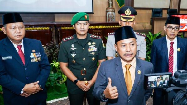 Pj Sekda Muba Musni Wijaya Dengarkan Pidato Presiden 