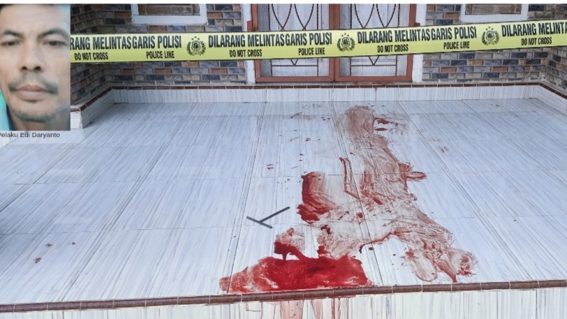 Warga Banjarsari di Gegerkan Adanya Pembantaian Anak oleh Ayah Tiri Nyaris Tewas