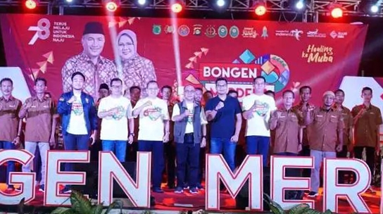 Masyarakat Muba Menikmati Semarak Bongen Fest Sekayu, D’Bagindas Guncang Suasana