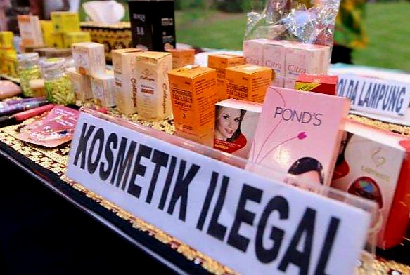 Brantas Kosmetik Ilegal Polda Gerebek Distributor Berkantor di Rumah Mewah di Lampung Timur