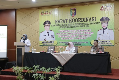 Pemprov Gelar Rakor Pembina Gerakan Perempuan Senat Produktif Tahun 2023