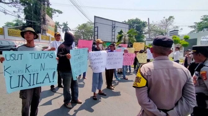 Proyek Gedung FKIP Universitas Lampung Fiktif?