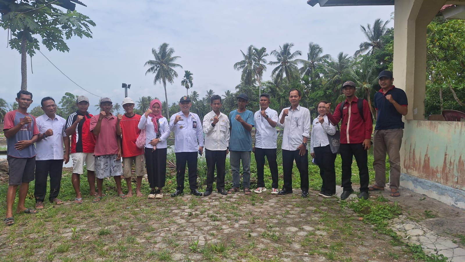 Kunjungan Kerja Perdana Kepala Dinas Kelautan dan Perikanan Tanggamus di Limau