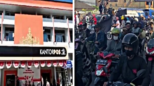 Ratusan Petani Lampung Pilih Demo di Kantor Pos Ketimbang Pemerintah, Ada Apa?