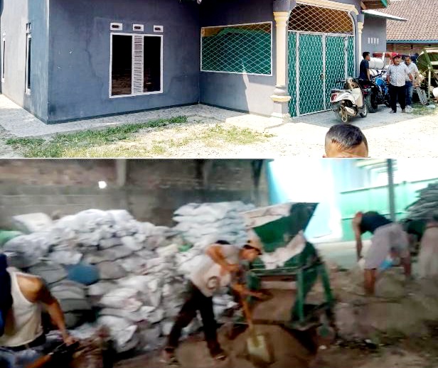 Gudang Industri Pupuk Palsu di Lampung Tengah dan Lampung Selatan Dikendalikan Satu Orang Produksi 300 Ton Perbulan