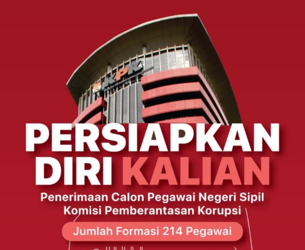 Ingin Berkarir di KPK? Daftar Segera Sebelum Telat