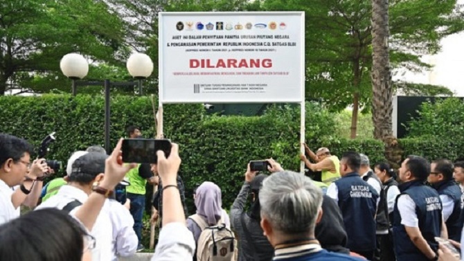 Satgas BLBI Sita 3 Aset Eks Bank di Bandar Lampung