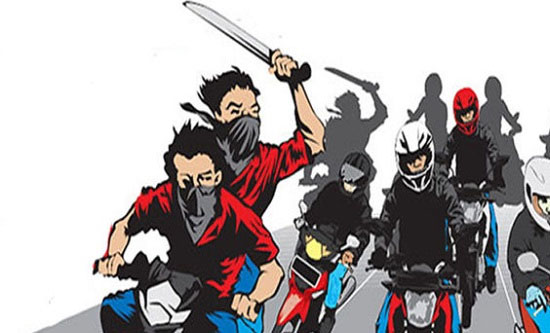 Polda Lampung Jaring 9 Anggota “Tarnstar” Kepergok Hendak Tawuran di Kemiling