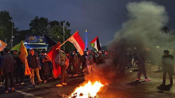 BEM SI Gelar Demo ‘Geruduk Istana’ Masih Berlangsung Sampai Jumat Petang